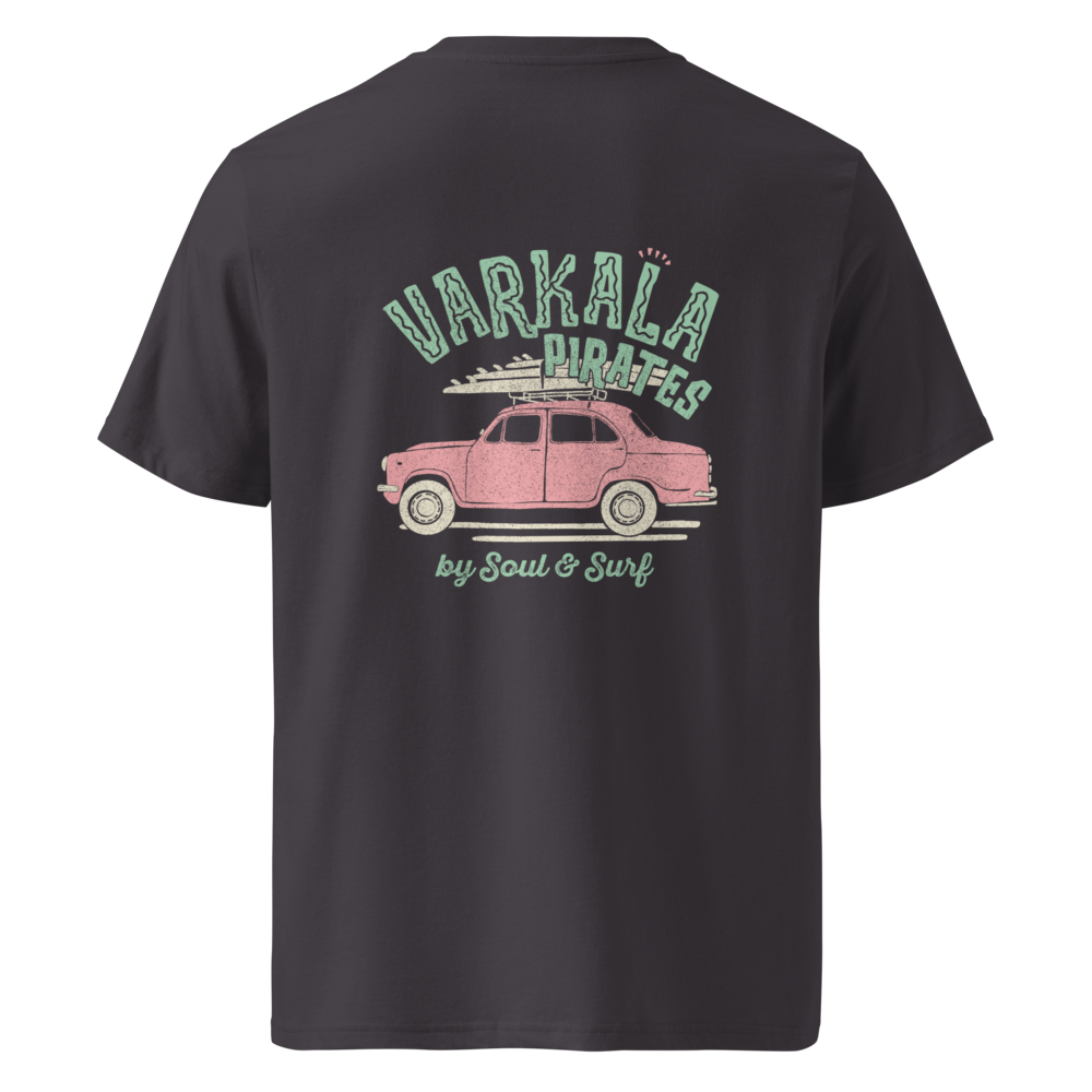 Varkala Surf Club Tee in Grey