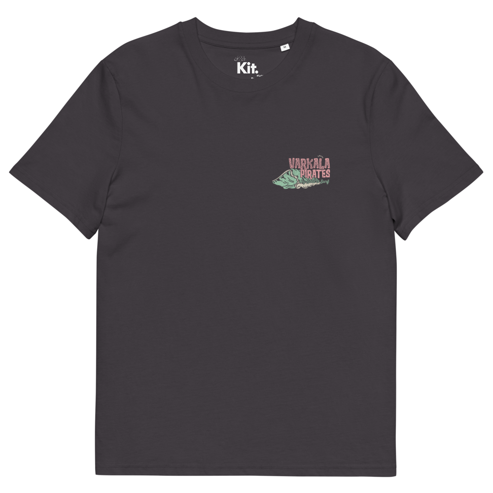 Varkala Surf Club Tee in Grey for Men