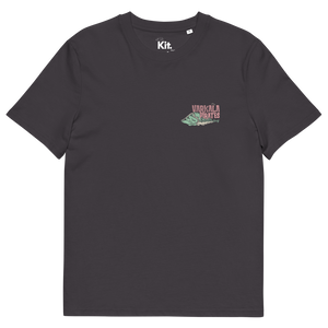 Varkala Surf Club Tee in Grey for Men