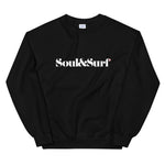 Soul&Surf Sweatshirt in Black For Men