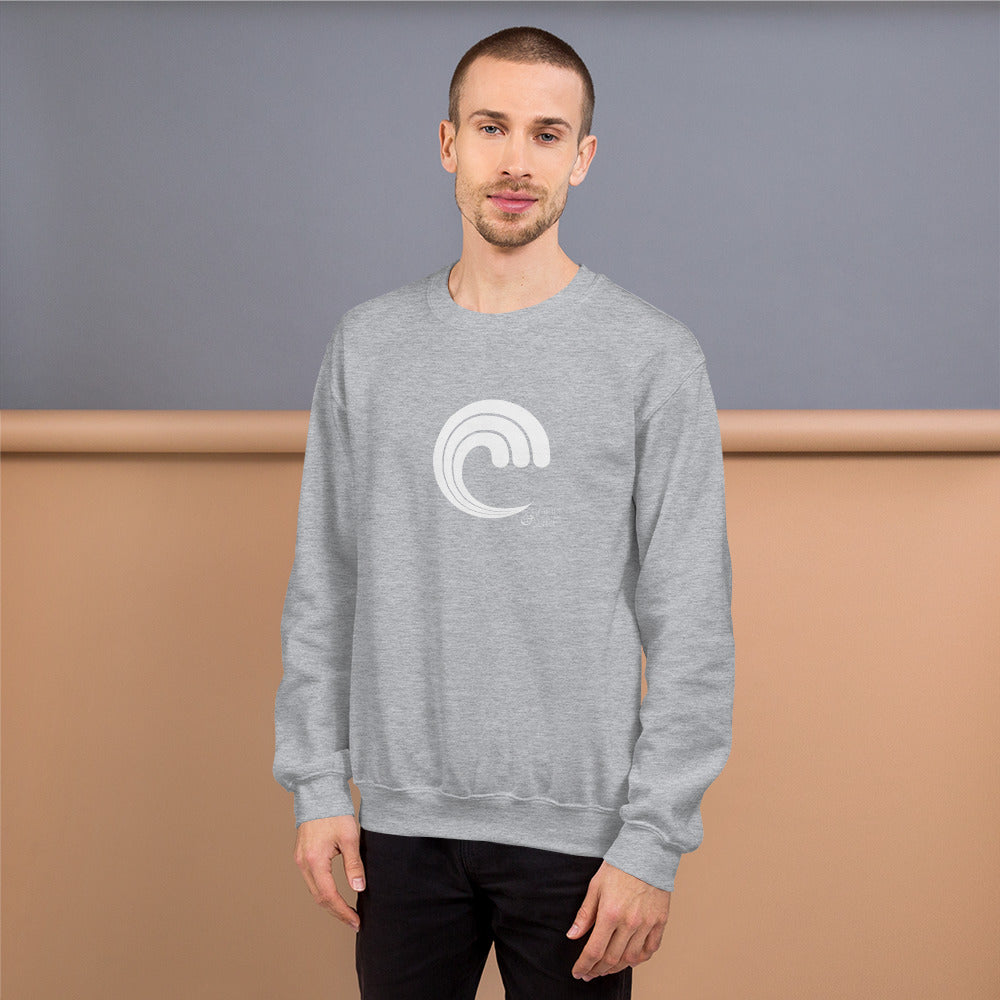 Wave Sweatshirt in Grey
